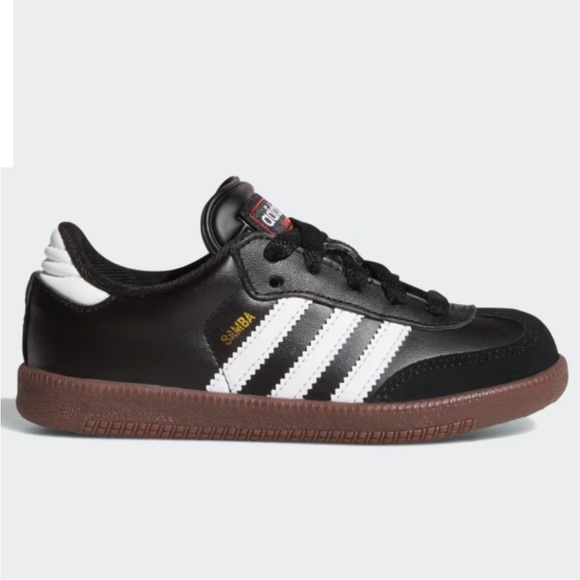 adidas Shoes - Samba Classic J Black Gum Sole